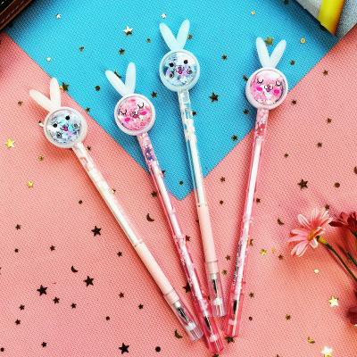 Bút Viết Gel Tai Mèo, Tai Thỏ Kim Tuyến Nhũ Lấp Lánh Nhiều Màu Giá Rẻ Bút Bi Văn Phòng Phẩm Tiện Lợi