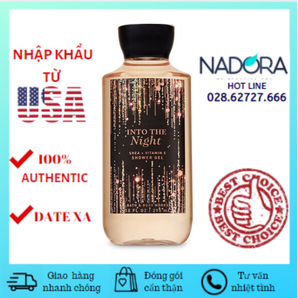 Sữa Tắm Toàn Thân Bath And Body Works - Into The Night SHOWER GEL