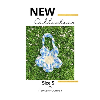 Túi len bông hoa Bloom Bag  [ẢNH THẬT]
