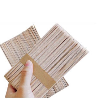 10 Que gỗ to dùng phết gel wax kích thước 15x2cm