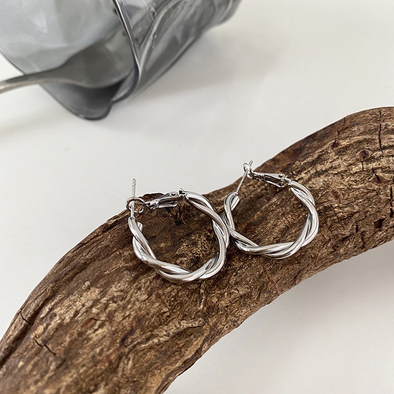 Khuyên Tai Xoắn Đơn Giản Thời Trang Mùa Hè Cá Tính Cao Cấp Hợp Thời Trang Cho Nữ