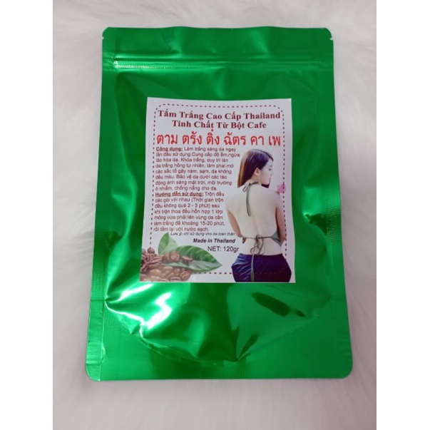 TẮM TRẮNG CAFE THAILAND GÓI 130G