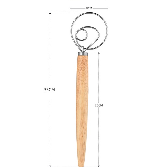 Dụng cụ khuấy men bánh mì, men tươi giúp bánh mở đều