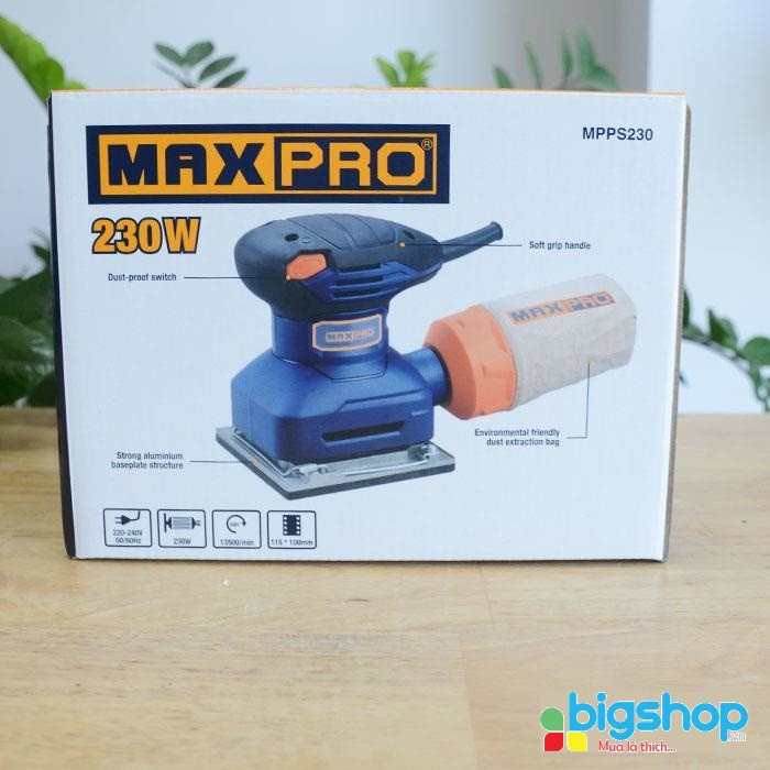 Máy chà nhám vuông Maxpro MPPS230