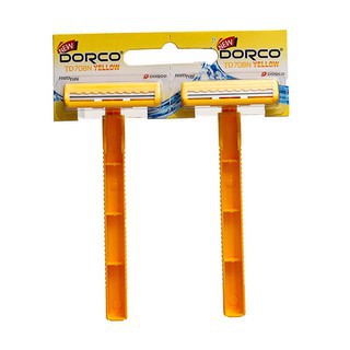 [SALES OFF] Dao Cạo Râu Du Lịch Lưỡi Kép DORCO NO.1 Tiện Đi Công Tác Bền Nhẹ Nhỏ Gọn [Dùng Được Rất Nhiều Lần]