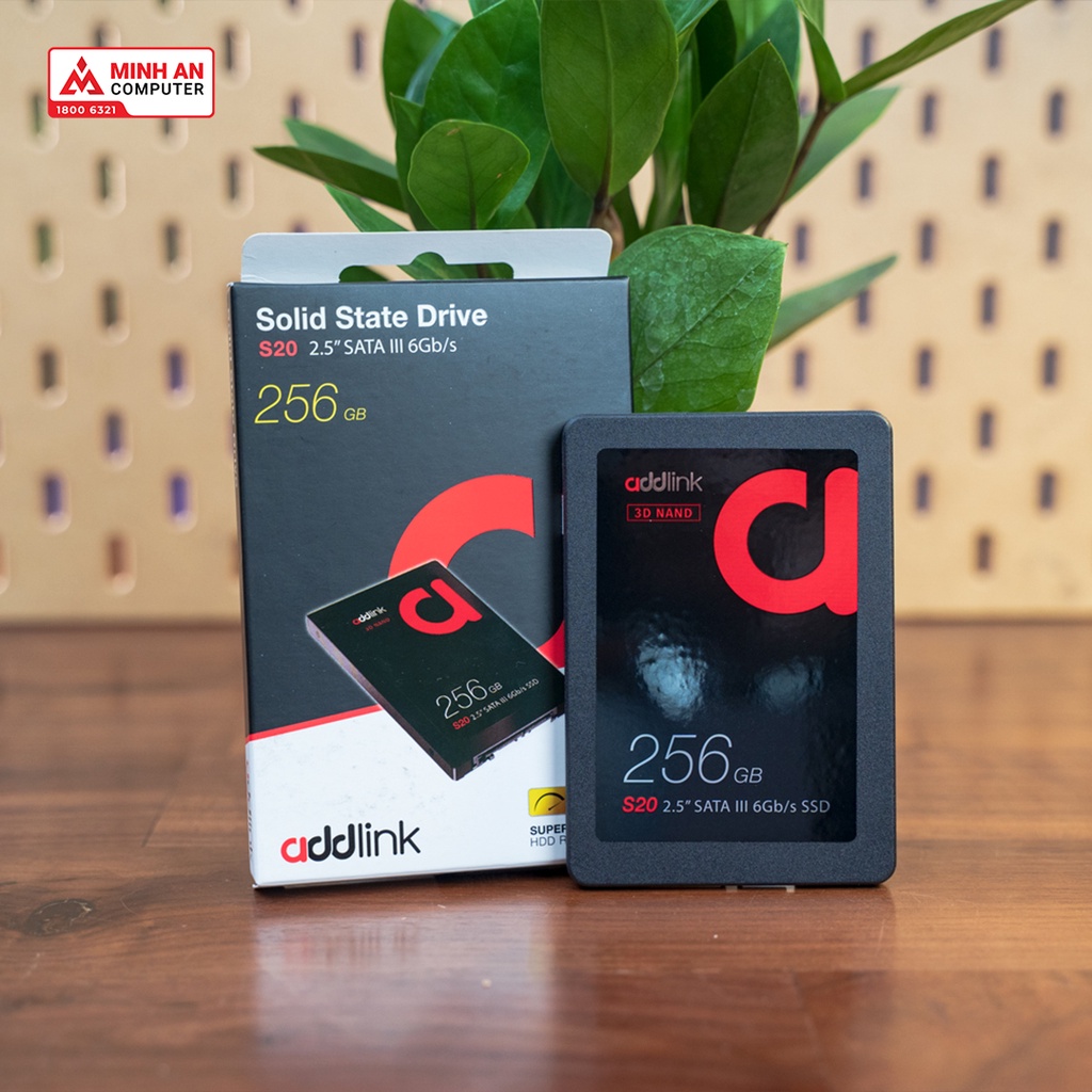 Ổ cứng SSD ADDLINK S20 Sata3 256GB (AD256GBS70M2P) Hàng chính hãng