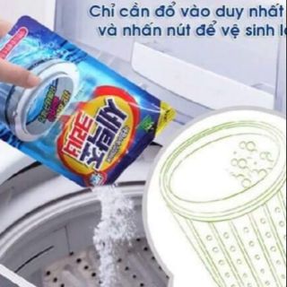 Combo 2 gói bột tẩy lồng máy giặt của Nhật
