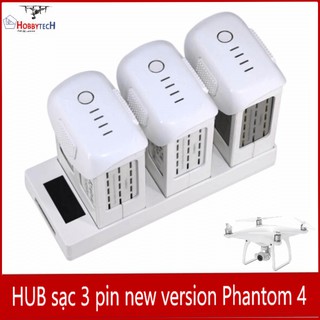 Hub sạc 3 pin Phantom 4 - BH 6 tháng, đổi mới 7 ngày nếu có lỗi NSX - Sạc phantom 4 [Charging hub for phantom 4]
