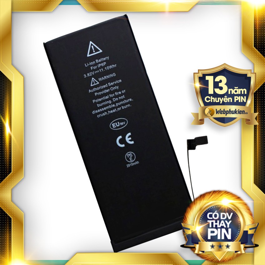[14 NĂM Chuyên PIN] Pin Zin cho iPhone 6 Plus - 2915mAh