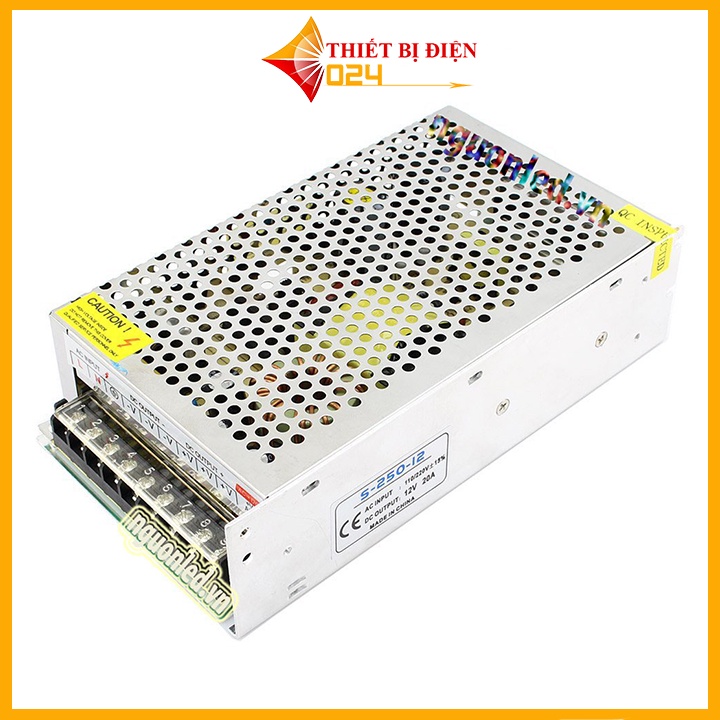 Nguồn Tổ Ong Đổi Nguồn từ 220V về 12V-20A ( Loại Xịn Đủ Công Suất )