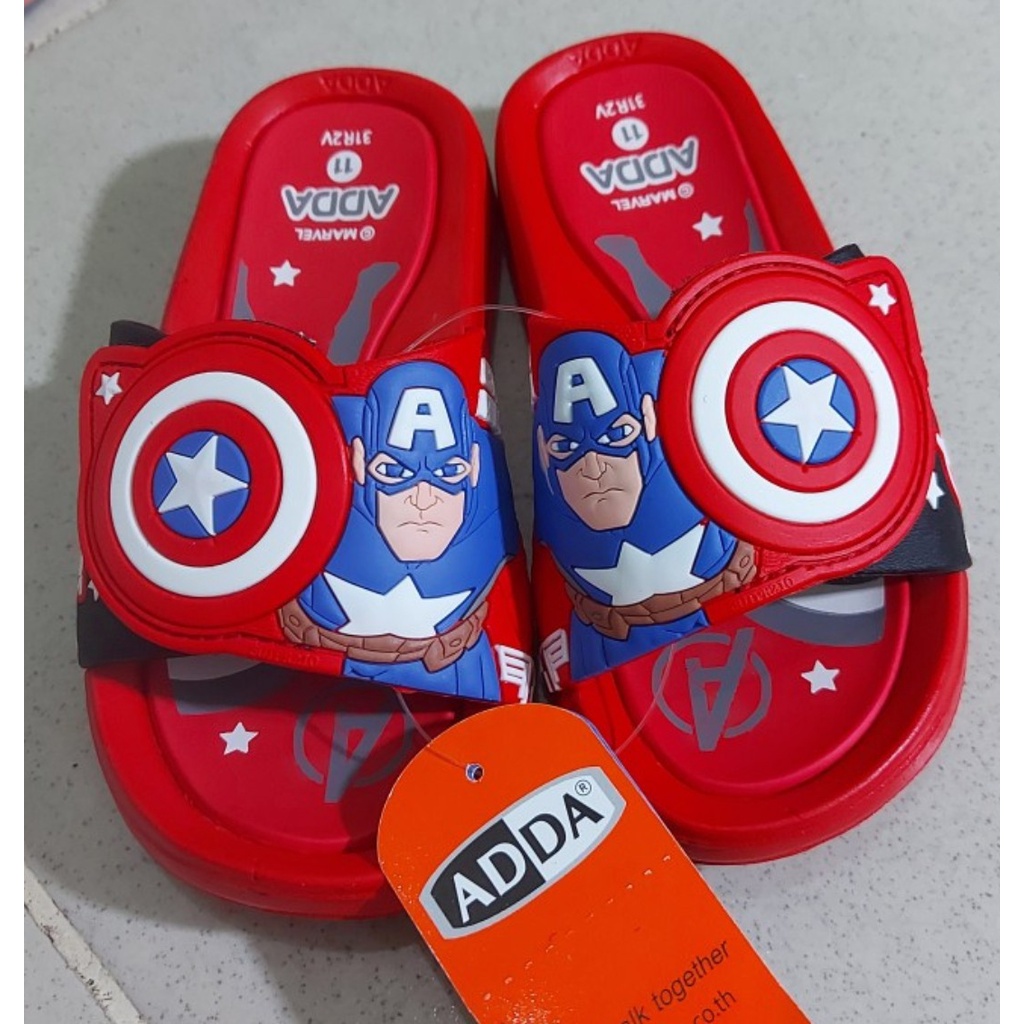 Dép Thái Lan Siêu Nhân Spiderman Nhện Adda 31R2V