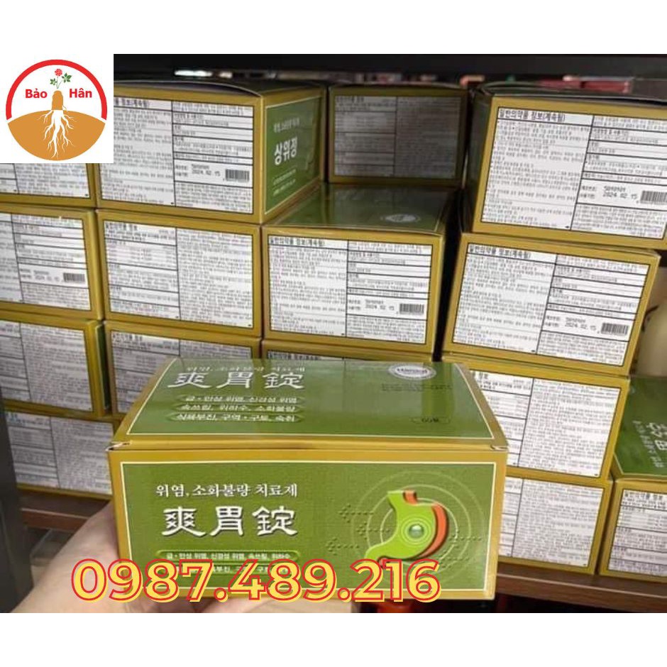 [SALE GIÁ SỈ] [ẢNH THẬT KÈM VIDEO] Viên Uống Dạ Dày Hansol Hàn Quốc