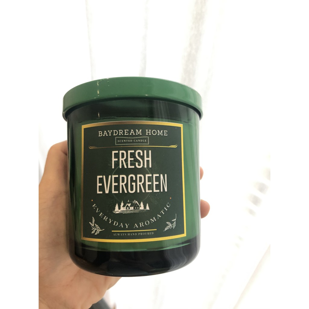 Nến thơm Fresh Evergreen - hương gỗ thông