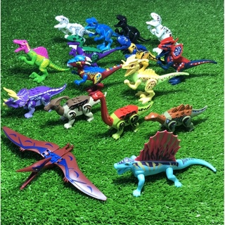 Đồ chơi khủng long lego mini - lắp ráp khủng long bạo chúa, khủng long đủ loại
