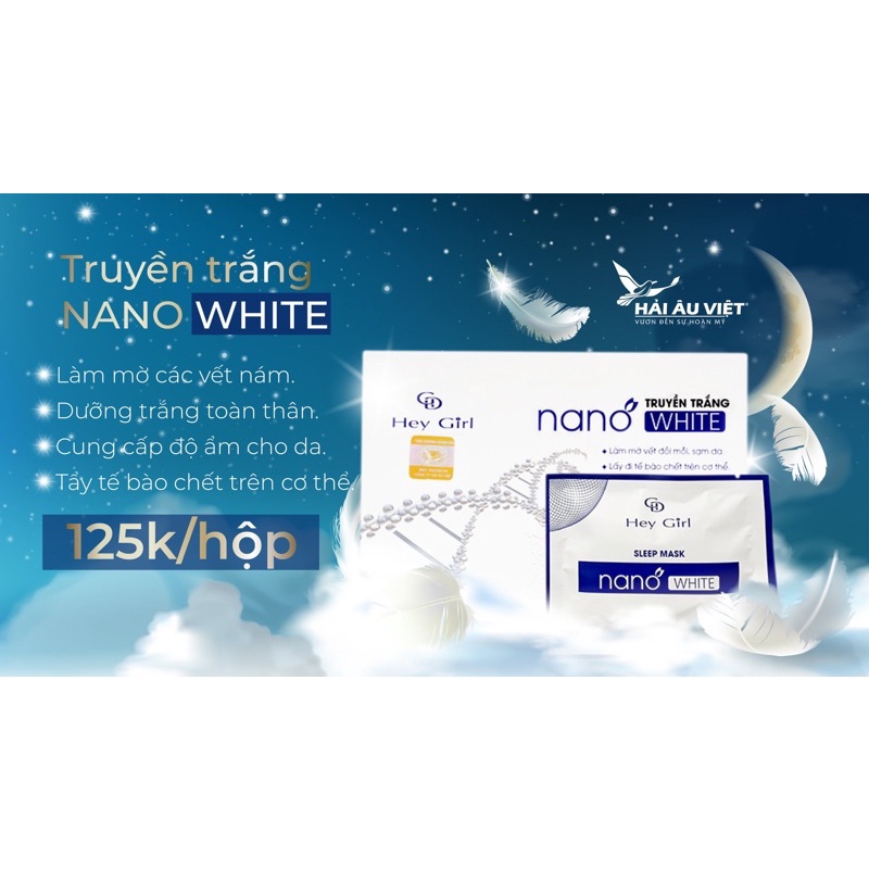 [Mã SKAMLTSM9 giảm 10% đơn 99K] ( TRUYỀN TRẮNG AN TOÀN ) TRUYỀN TRẮNG NANO WHITE chính hãng