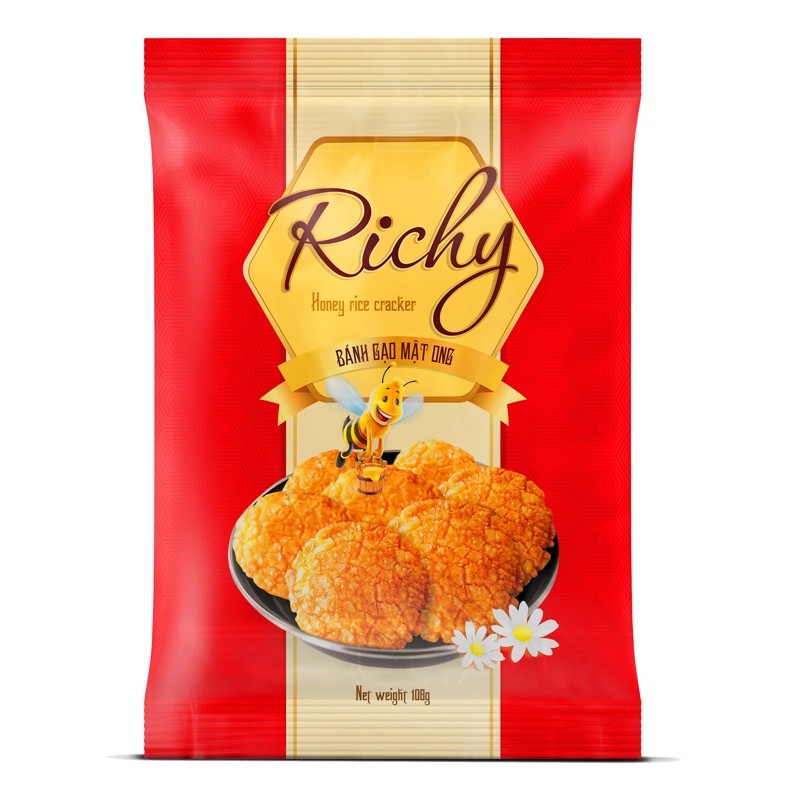 Bánh gạo mật ong gói 108g| RICHY