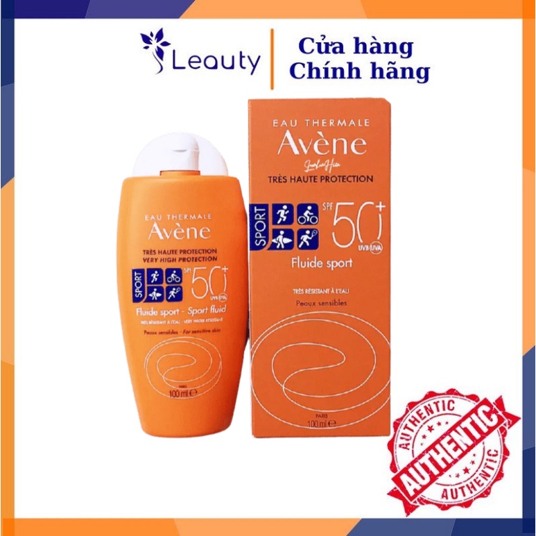 KEM CHỐNG NẮNG AVÈNE SPORT FLUID SPF50+++ 100ml