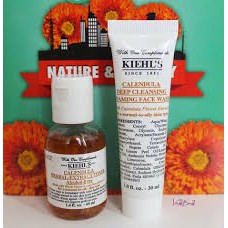 [AUTH 100%]  KIEHL MINI SRM hoa cúc Kiehl's Calendula Deep Cleansing Foaming Face wash 30ml