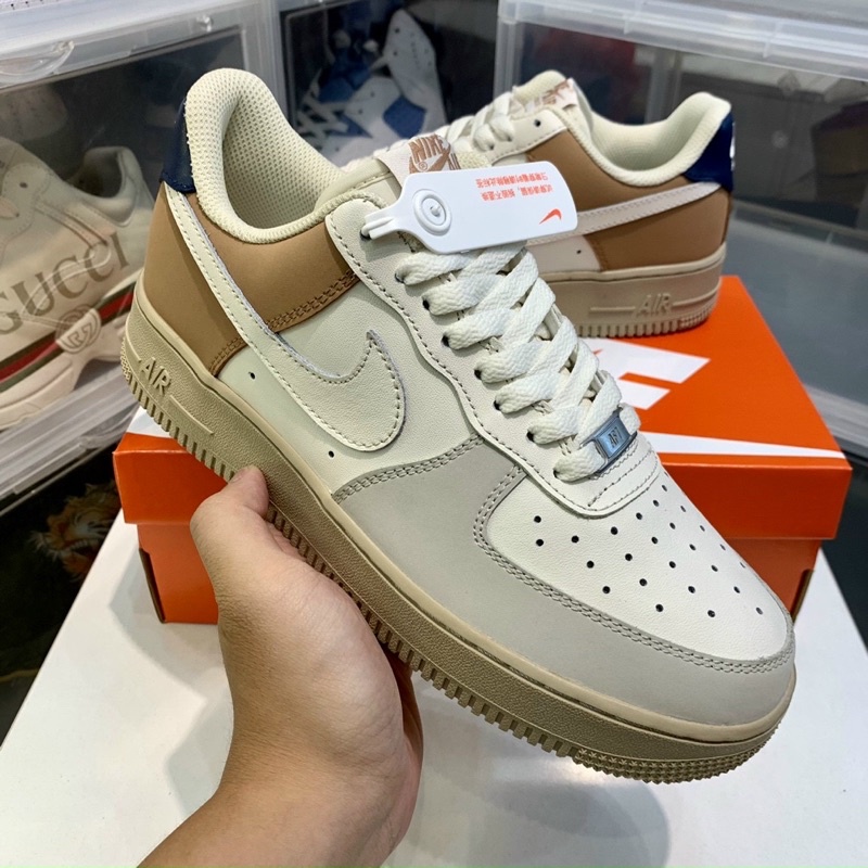 Giày AF1 XÁM NÂU SIÊU PHẨM AF1 TRÀ SỮA MẪU MỚI NAM NỮ