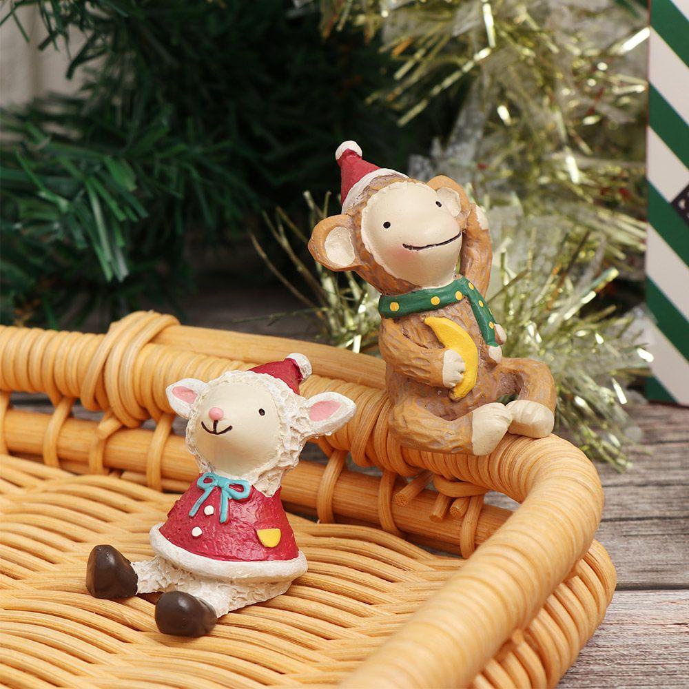 1 Mô Hình Ông Già Noel Mini Trang Trí Giáng Sinh