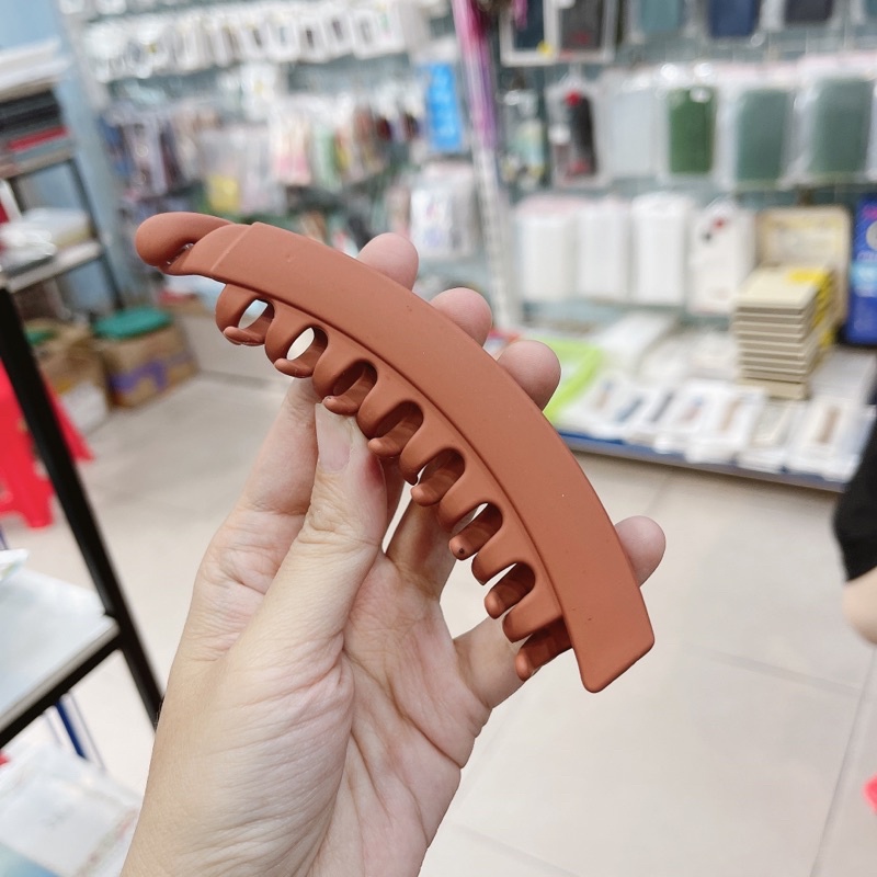 Kẹp tóc màu nhám mẫu mới