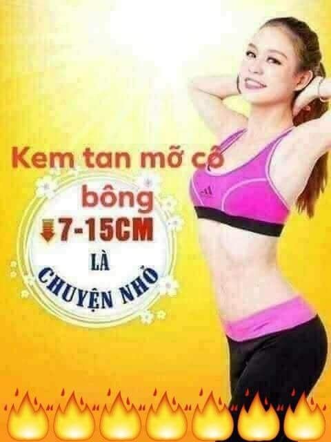 Kem Tan Mỡ Bụng Cô Bông