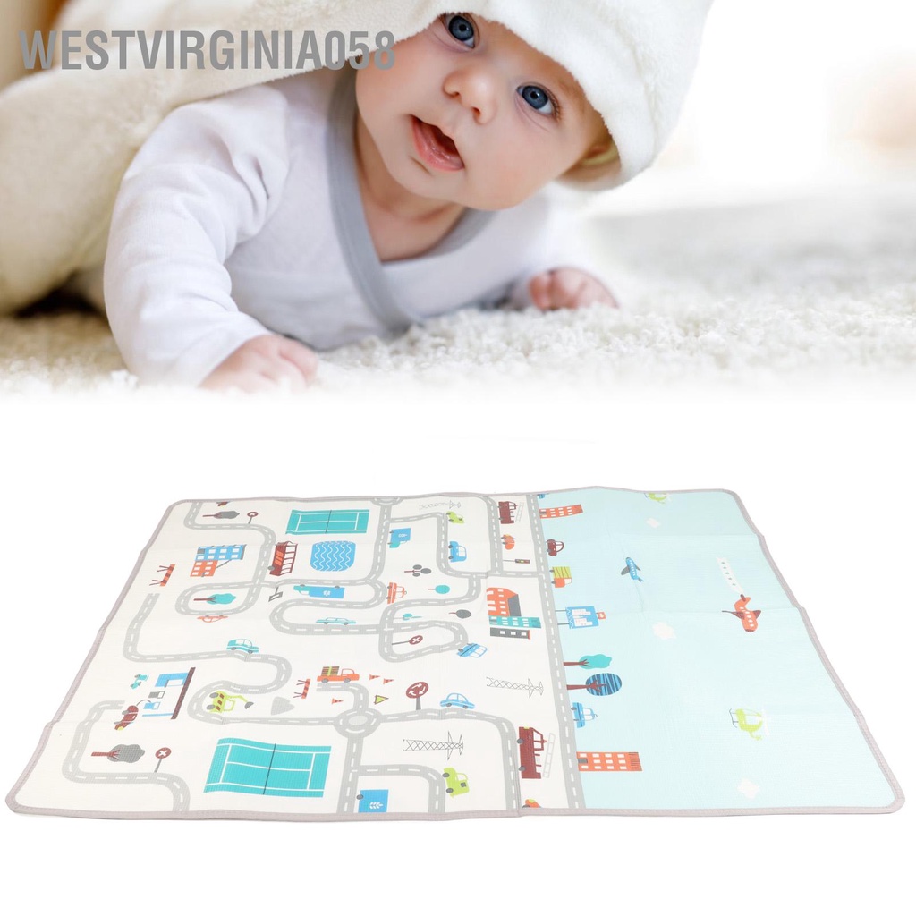 Có thể bán buôn Baby Play Mat Crawling Floor Playmat XPE 180x150cm với Túi lưu trữ để chơi trong nhà  Westvirginia058 Hàng giao ngay