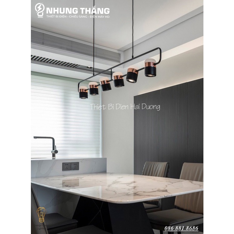 Đèn Thả 5 Bóng Decor Trang Trí Nội Thất Sang Trọng DGT-397 - Phong Cách Hiện Đại,Tinh Tế - Bảo Hành 1 Năm - Có Video