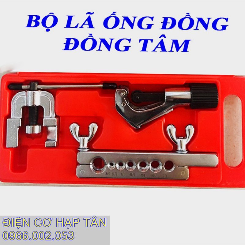 BỘ LÃ ỐNG ĐỒNG -ĐỒNG TÂM 1226  KÈM DAO CẮT