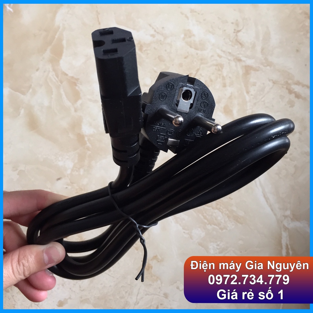 Dây nguồn máy in, máy tính, nồi cơm điện dài 1m5 loại tốt sợi to bền bỉ chắc chắn
