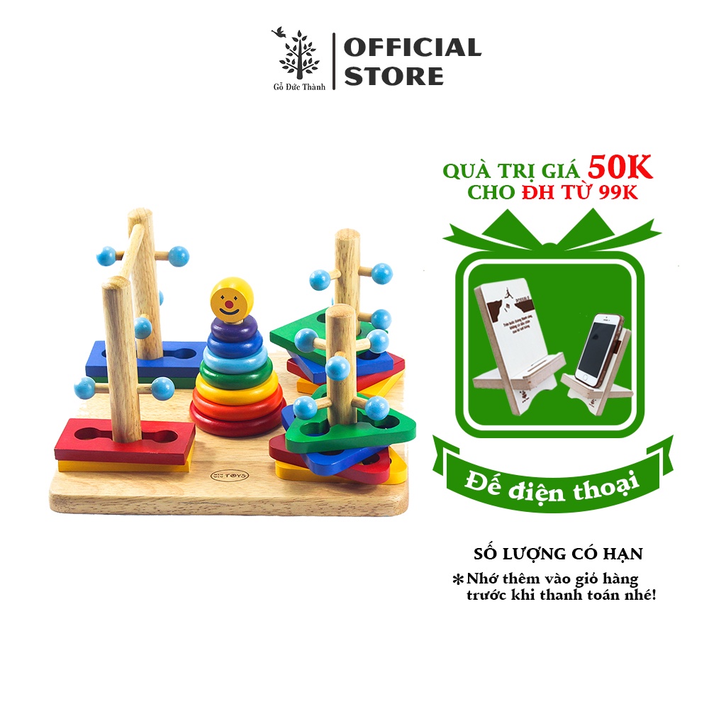 Đồ chơi gỗ Winwintoys - Đường luồn lý thú 65072