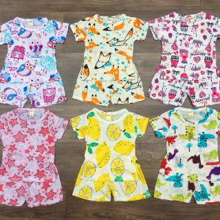 Bộ cotton sợi tre cho bé
