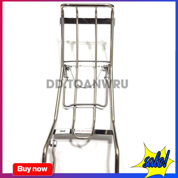 Baga giữa gắn xe máy Dream inox 8li