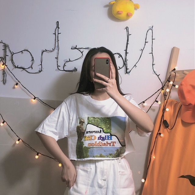 Áo croptop 2hand