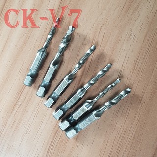 Mũi Khoan Taro HSS Tạo Ren Cao Cấp(6 Món Tiện Dụng)