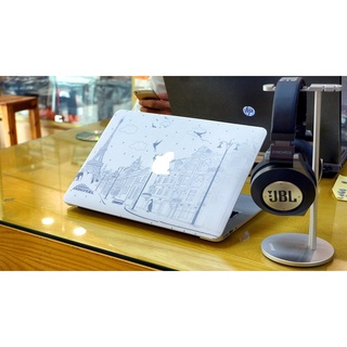 Case ,Ốp Macbook In Hình Paris (Tặng Kèm Nút Chống Bụi + Chống gãy đầu dây sạc )