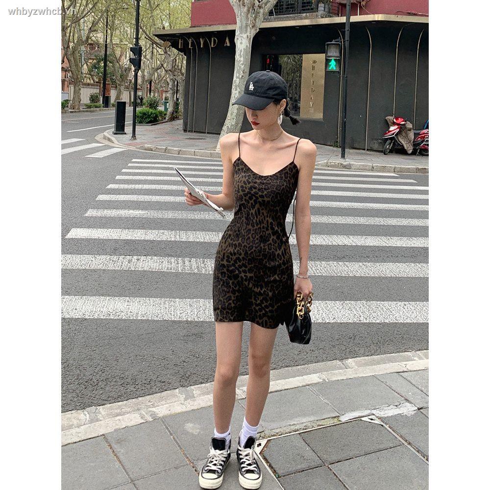 Đầm Hai Dây Họa Tiết Da Báo Phong Cách Hàn Quốc 2021 Cho Nữ | BigBuy360 - bigbuy360.vn