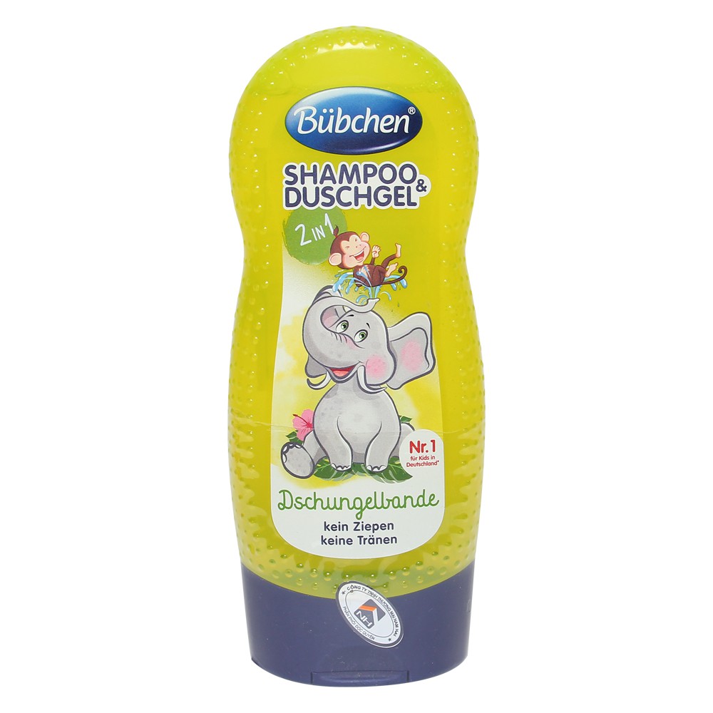 Sữa tắm gội trẻ em Bubchen kids shampoo & duschgel à spulung 3 in 1 230ml