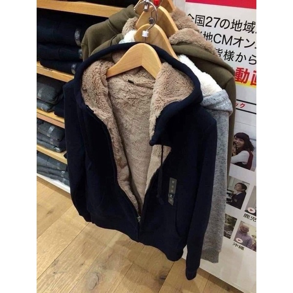 [Sale 50%] ÁO KHOÁC NỈ HOODIE LÓT LÔNG CỪU SỊN | BigBuy360 - bigbuy360.vn