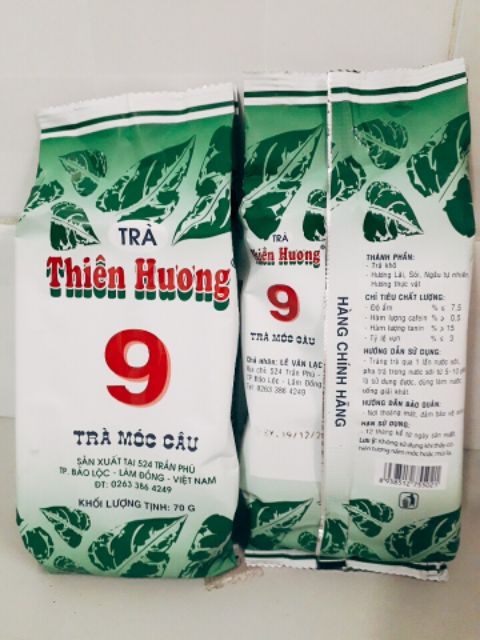 Trà móc câu Thiên Hương số 9 - Gói nhỏ 70g