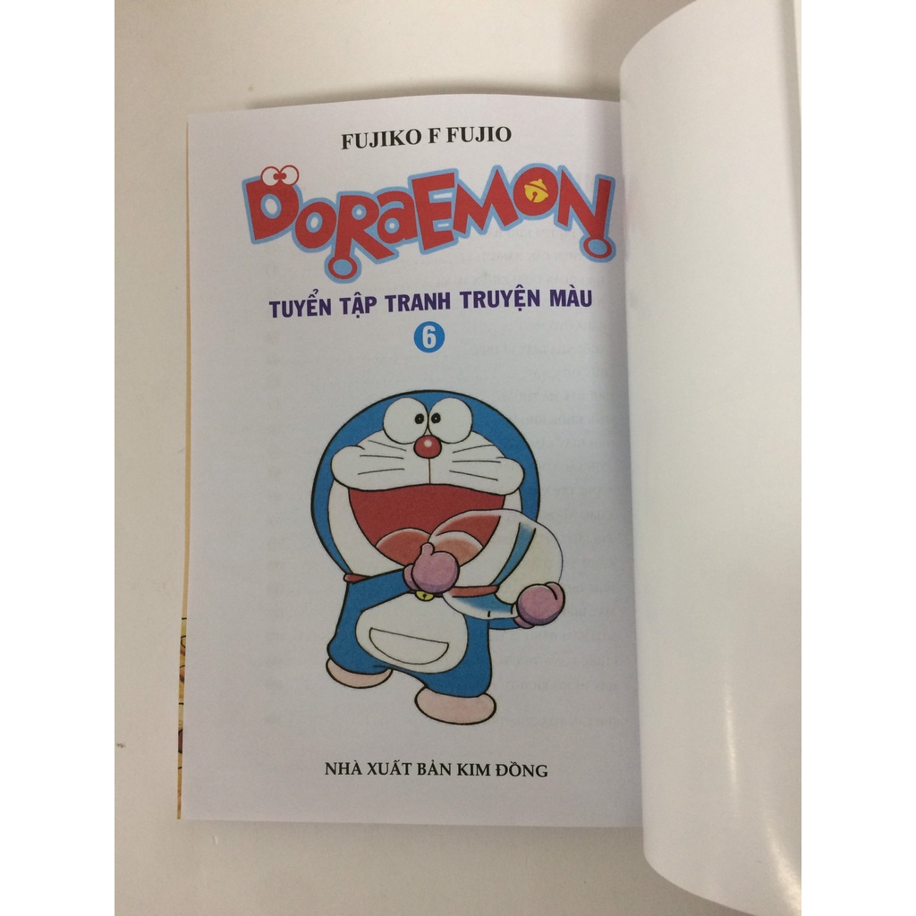 Sách - Doraemon tuyển tập tranh truyện màu - Tập 6