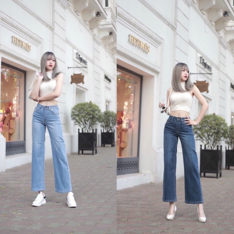 BÁN SỈ QUẦN JEAN SUÔNG PEL SAU M387 CHO NỮ