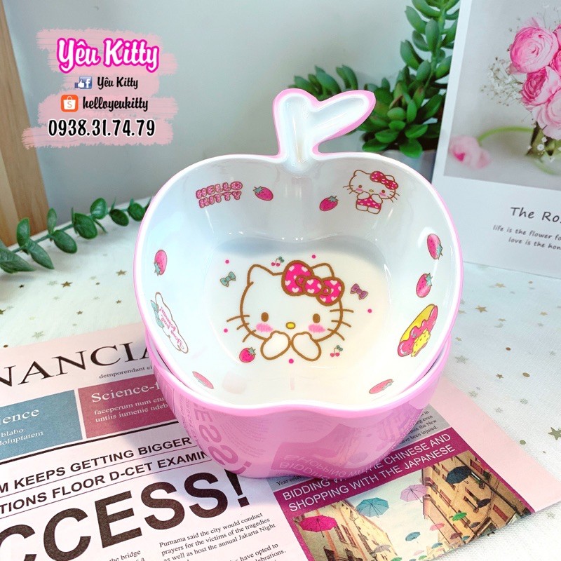 Chén nhựa Hello Kitty Hellokitty