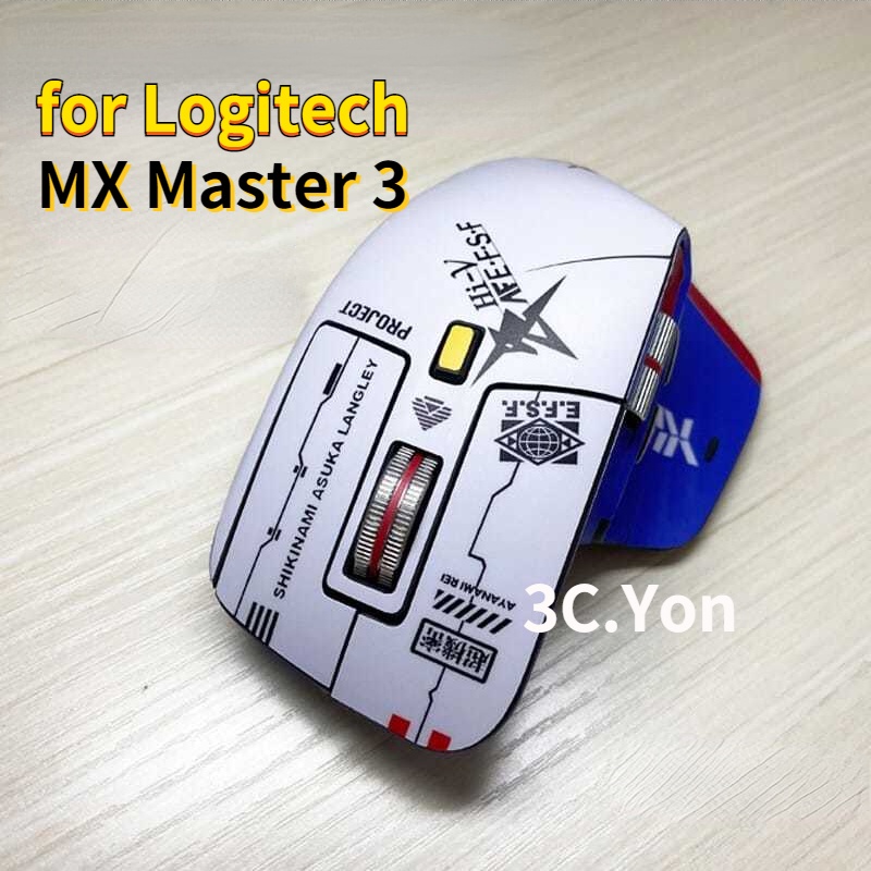 Miếng Dán Chống Trượt Chống Mồ Hôi Chống Trầy Xước Màu Trơn Dành Cho Chuột Chơi Game Logitech MX Master 3