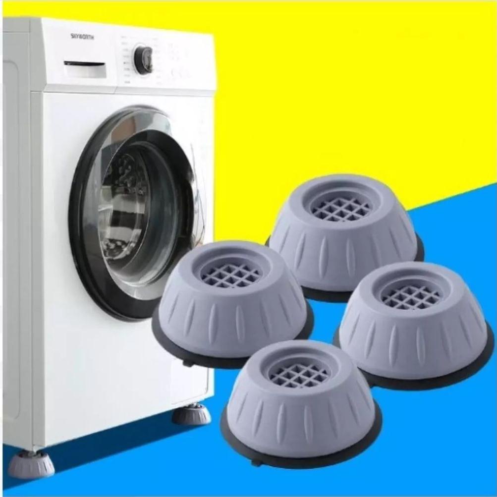 Bộ 4 chân bám silicon cố định máy giặt chống rung