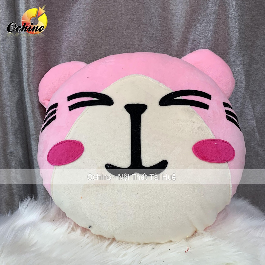 Gối Hình Thú Và Hình Hoa Quả Hình Tròn Hàng Handmade Cao Cấp Nhiều Mẫu Chọn (Ảnh Thật Shop Chụp)