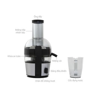 [Chính hãng - Bảo hành 2 năm] Máy ép trái cây Philips HR1863