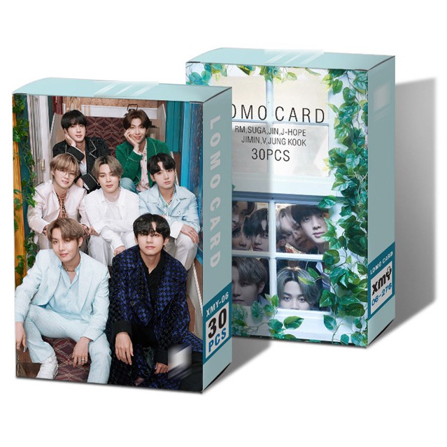 Set 30 thẻ ảnhLomo card BTS cực đẹp