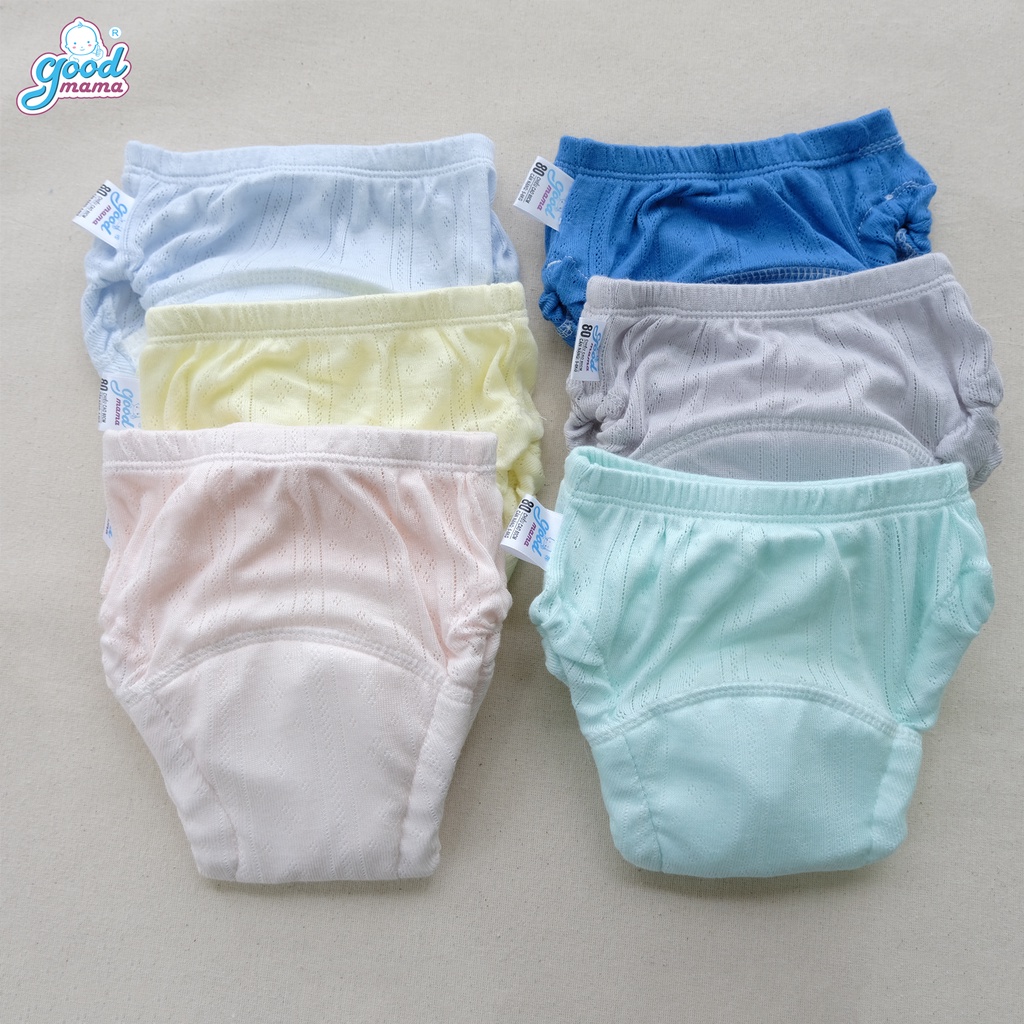Combo 3 Quần Bỏ Bỉm Thoáng Khí Cho Bé Goodmama