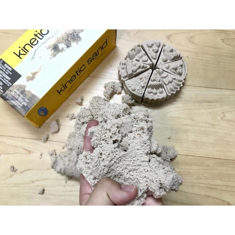 Cát Động Lực - Kinetic Sand Chính Hãng Thuỵ Điển - Tặng kèm khuôn